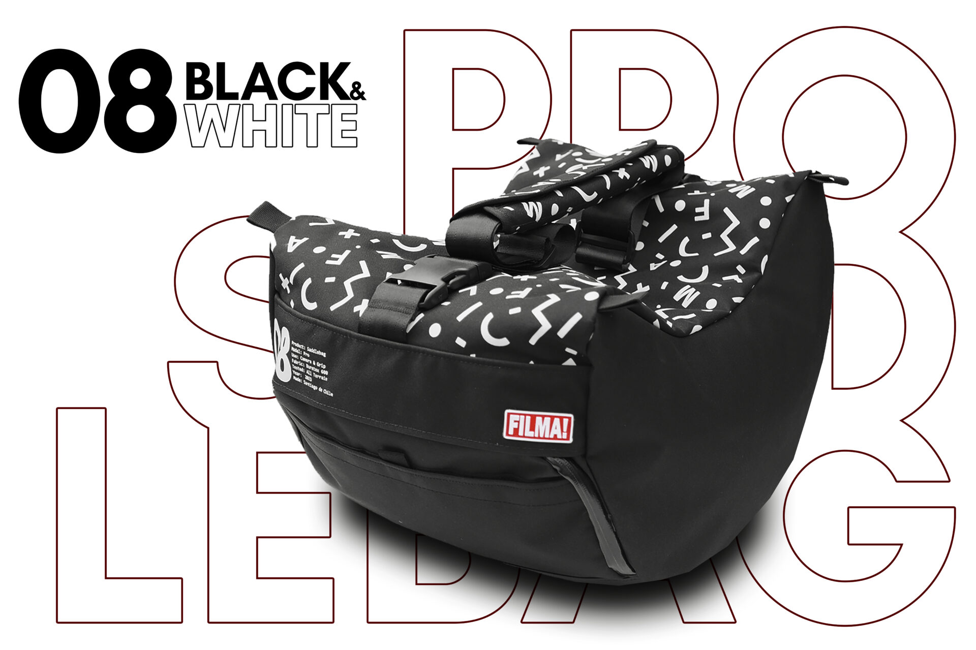 PRO STEADYBAG 08 - BLACK & WHITE