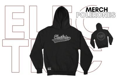 Poleron "Electric Crew" - Black/Grey